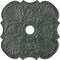 Ekena Millwork Flower Ceiling Medallion (Canopies up to 6 1/4"), 29"OD x 3 5/8"ID x 1 3/8"P, Athenian Green Crackle CM29FWAGC - alternate 1